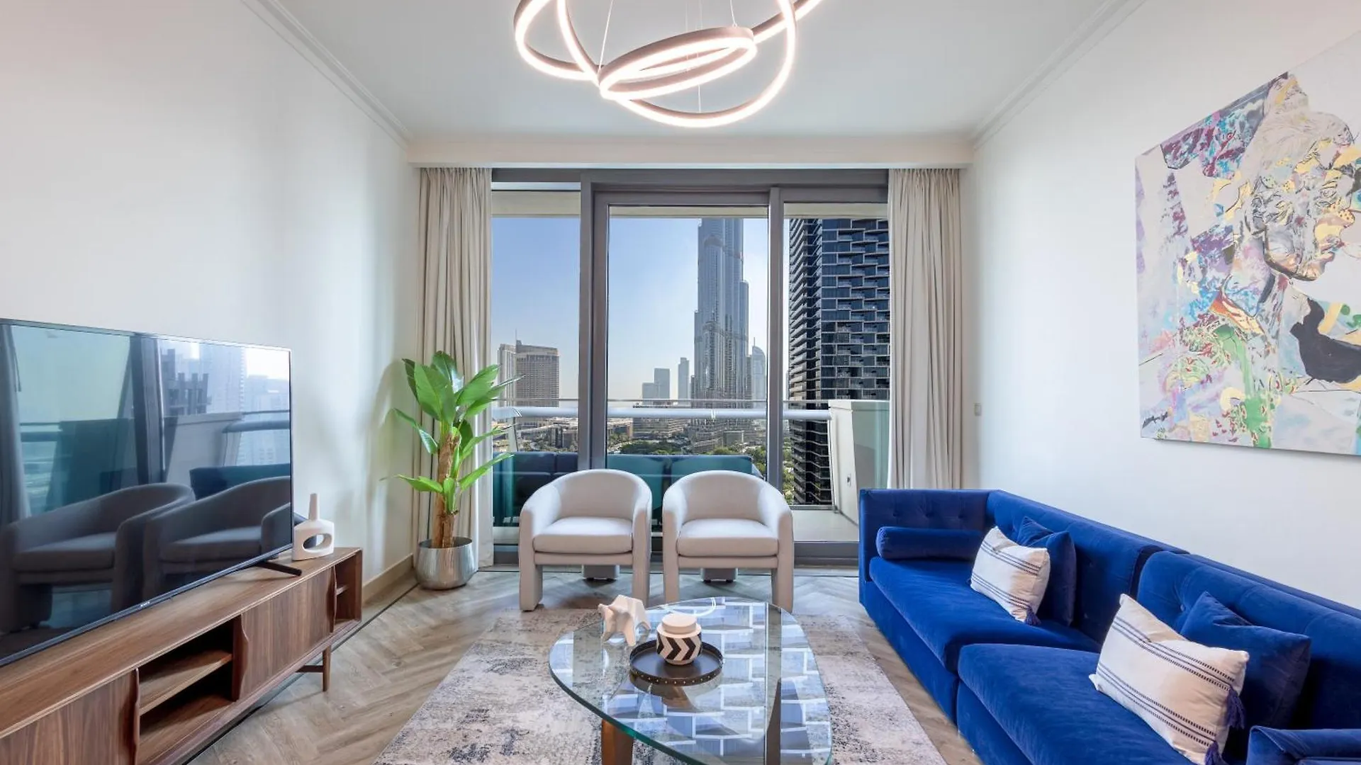 Apartment Burj Vista Luxury 2Br ,Full Burj Khalifa View ,Direct Dubai Mall & Metro Access